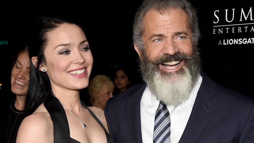 Rosalind Ross und Mel Gibson bei einem Screening für "Hacksaw Ridge" in Beverly Hills