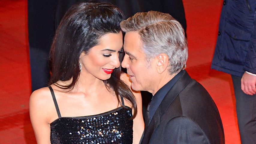 Amal und George Clooney