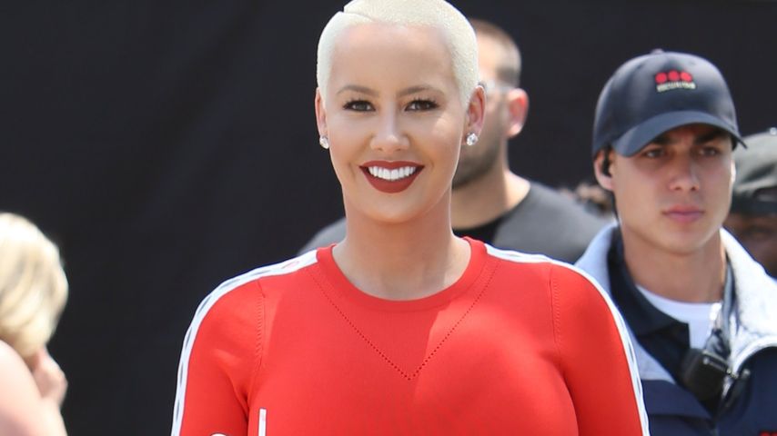 Amber Rose bei den Universal Studios