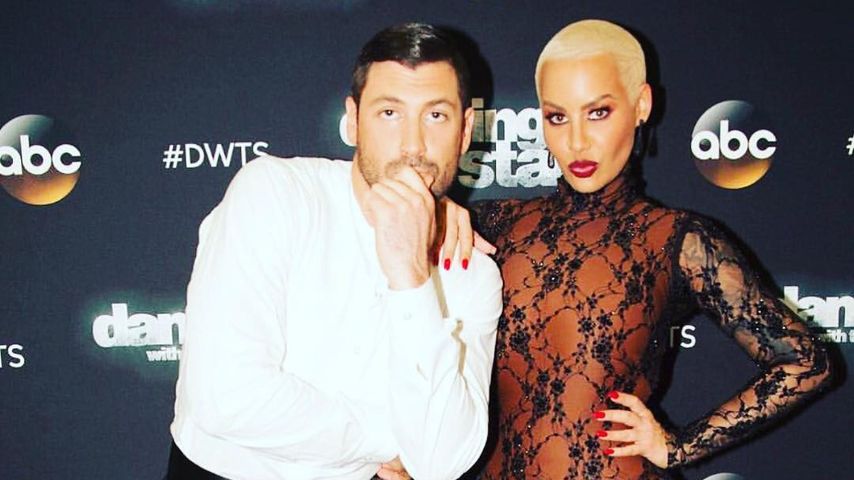 Amber Rose und ihr DWTS-Tanzpartner Maksim Chmerkovskiy