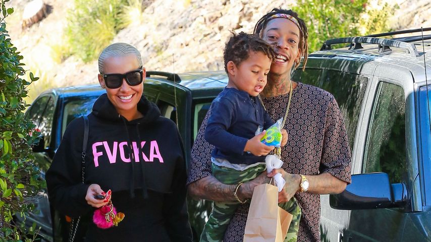 Amber Rose, Wiz Khalifa und Sebastian Taylor Thomaz
