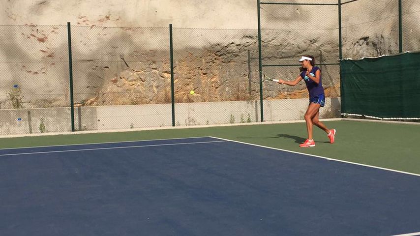 Ana Ivanovic beim Training für Olympia 2016