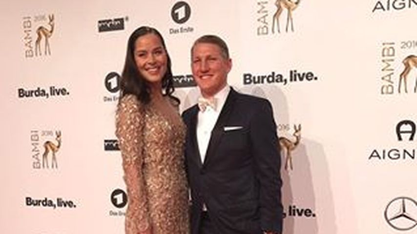 Ana Ivanovic und Bastian Schweinsteiger beim Bambi