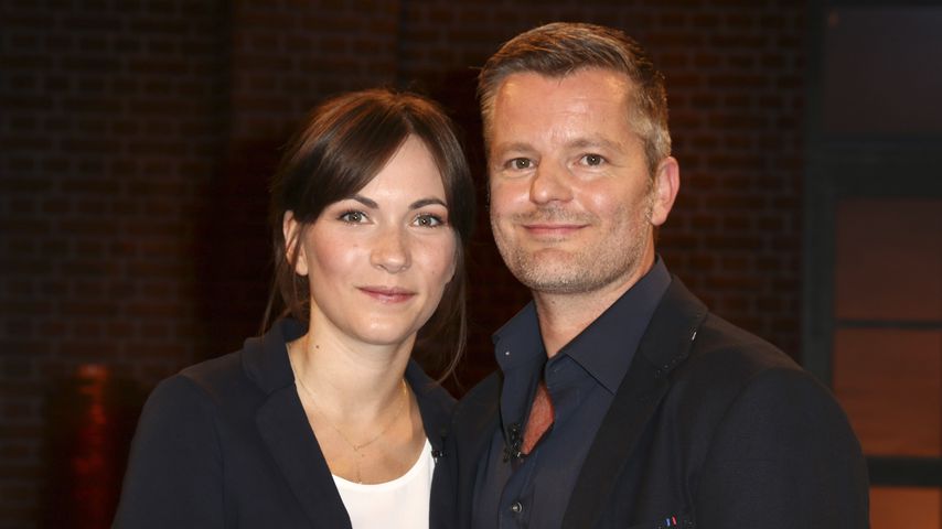 André Dietz und seine Ehefrau Shari in der WDR-Talkshow "Kölner Treff"