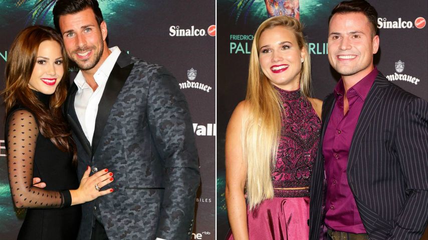 Angelina Heger und Leonard Freier und Michelle und Rocco Stark