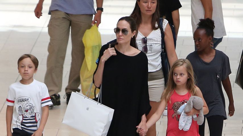 Angelina Jolie und ihre Kinder