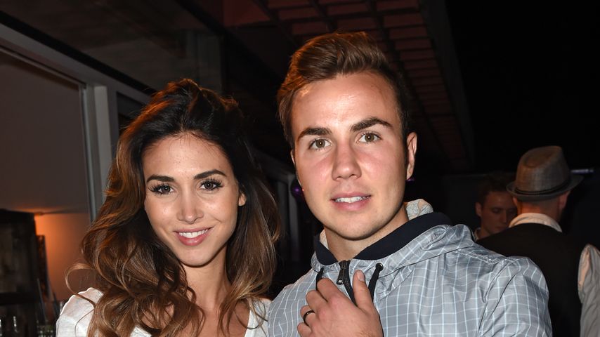 Ann-Kathrin Brömmel und Mario Götze im Jahr 2014 in München