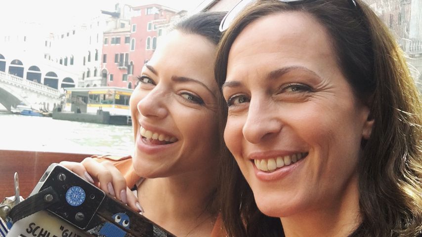 Anne Menden und Ulrike Frank beim GZSZ-Dreh in Venedig