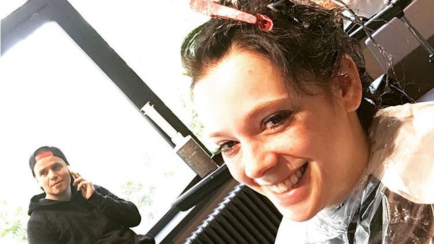 Anne Wünsche beim Friseur