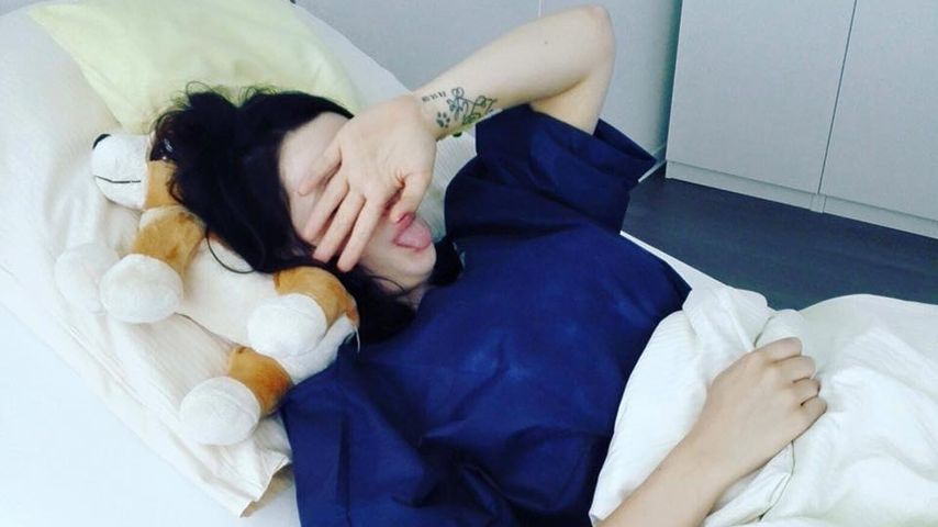Anne Wünsche nach ihrer Brust-OP