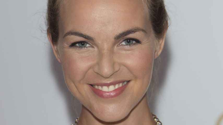 Annika Kipp bei einer Pressekonferenz