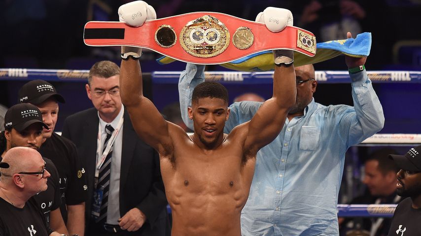 Anthony Joshua in London