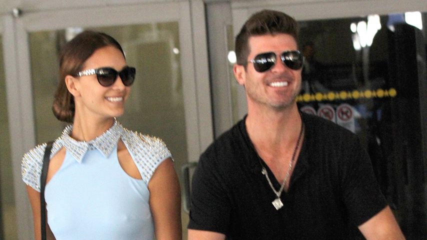 Robin Thicke und April Love Geary