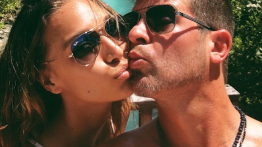 Robin Thicke und April Love Geary