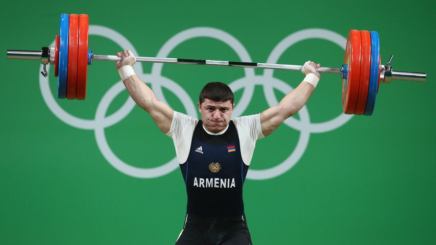 Armeniens Gewichtheber Andranik Karapetyan bei Olympia 2016