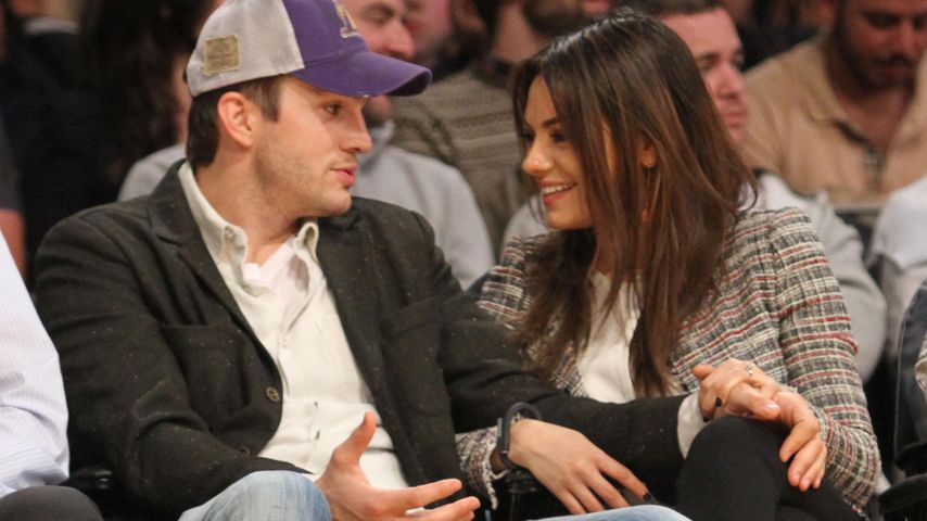 Ashton Kutcher und Mila Kunis