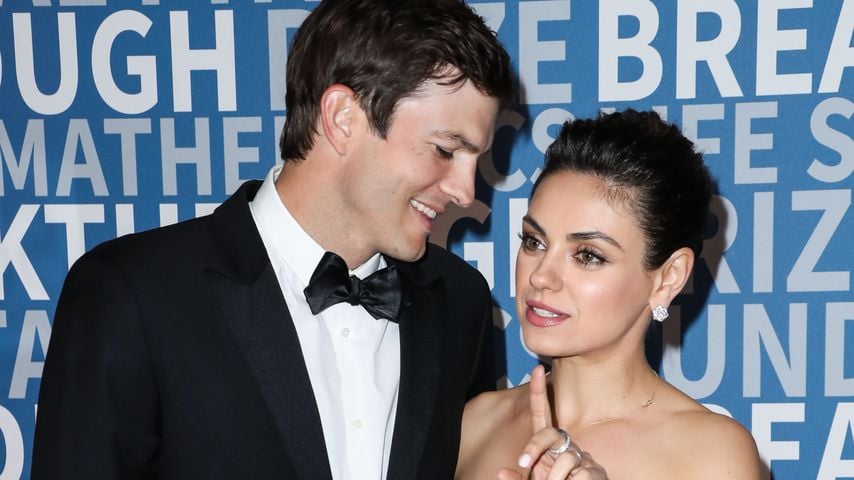 Ashton Kutcher und Mila Kunis bei der Breakthrough Prize Ceremony