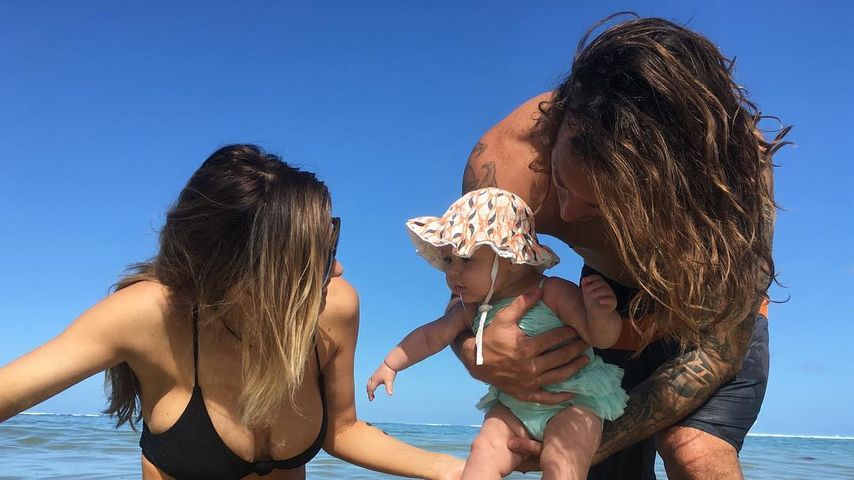 Audrina Patridge mit Töchterchen Kirra Max und Ehemann Corey Bohan