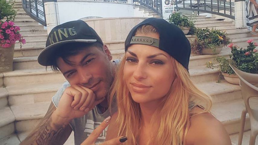 Aurelio Savina und seine Freundin Lisa Freidinger im August 2017