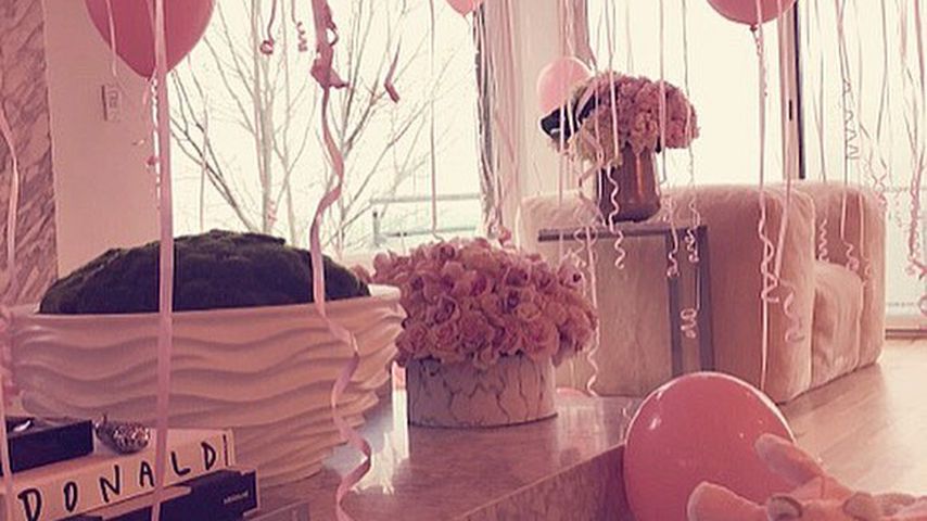 Baby-Deko von Khloe Kardashian