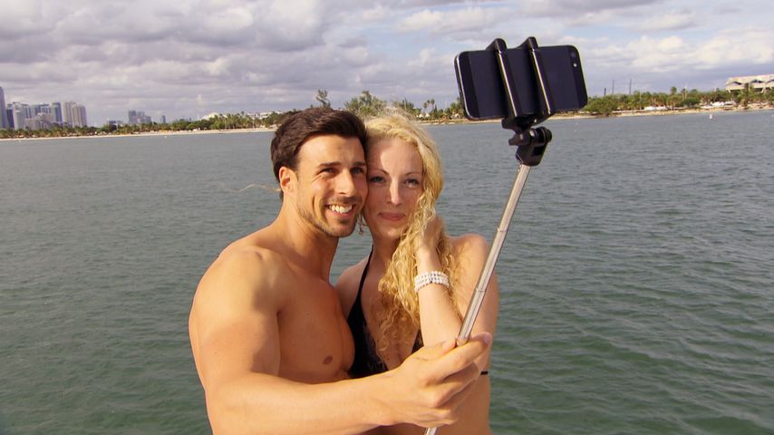 Leonard Freier und Cindy Riedel