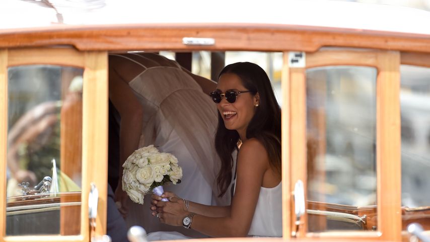 Bastian Schweinsteiger und Ana Ivanovic bei ihrer Hochzeit in Venedig