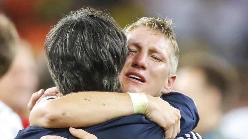Joachim Löw und Bastian Schweinsteiger im WM-Finale 2014
