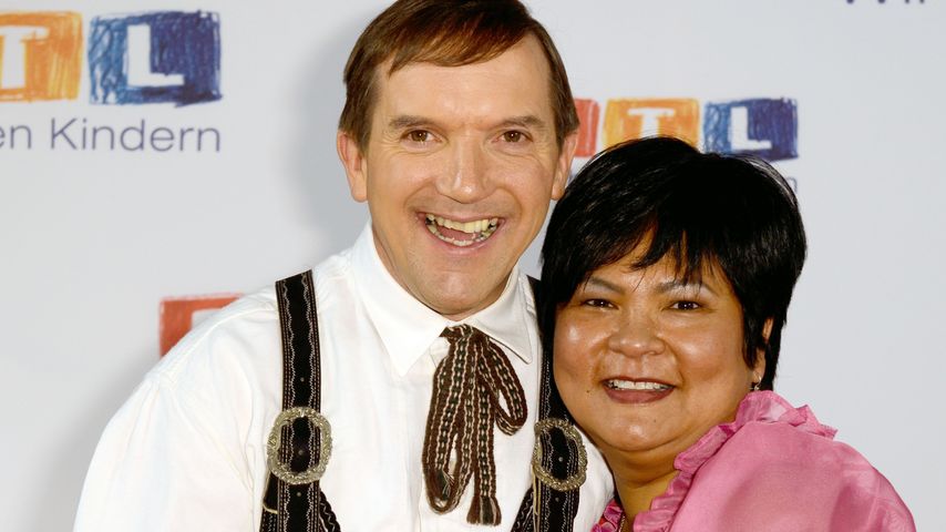 Bauer Josef und Narumol beim RTL-Spendenmarathon