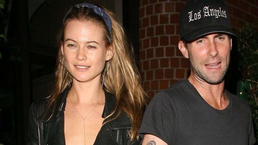 adam levine und Behati Prinsloo