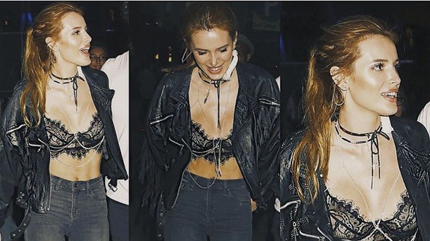 Bella Thorne im sexy Lederlook
