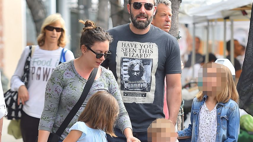 Ben Affleck, Seraphina Affleck, Violet Affleck und Samuel Affleck