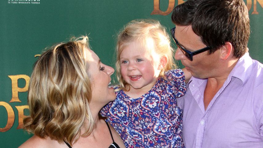 Beverley Mitchell, Tochter Kenzie und Ehemann Michael Cameron