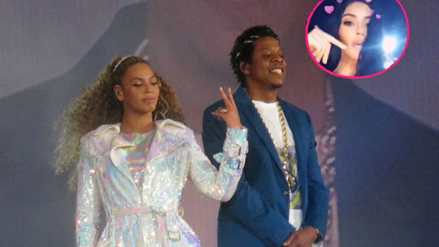 Wieder versöhnt? Kim K. feiert bei Show von Beyoncé & Jay-Z