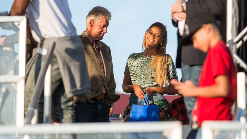 Beyonce mit Bill Clinton