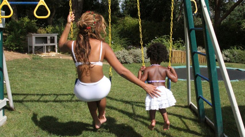Beyonce und Blue Ivy Carter