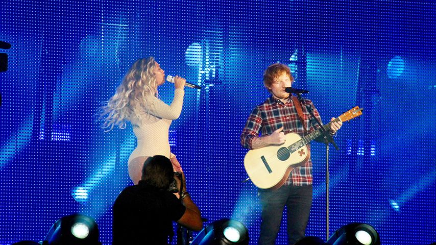 Beyonce und Ed Sheeran