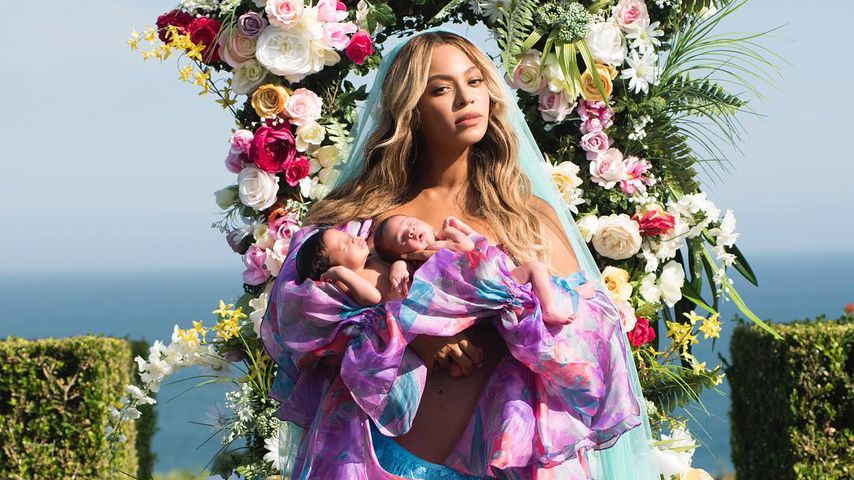 Beyoncé und ihre Zwillinge Sir Carter und Rumi