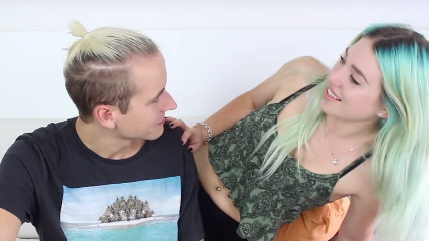 Bibi Heinicke und Julian im neuen YouTube-Clip