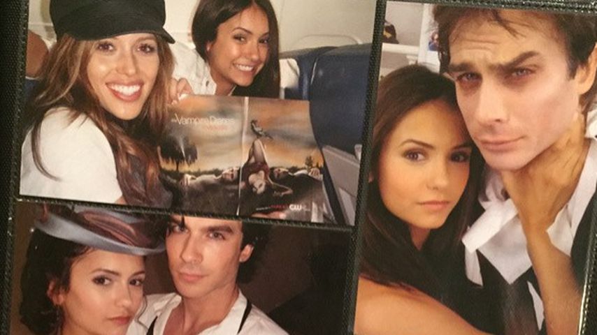Nina Dobrev, Ian Somerhalder und Candice Accola