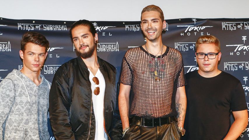 Bill Kaulitz, Tom Kaulitz, Gustav Schäfer und Georg Listing