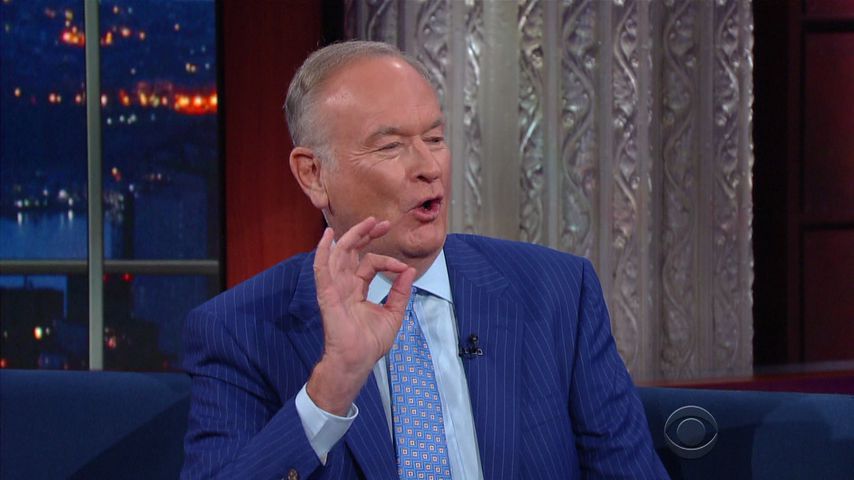 Bill O'Reilly bei CBS 'The Late Show with Stephen Colbert.'