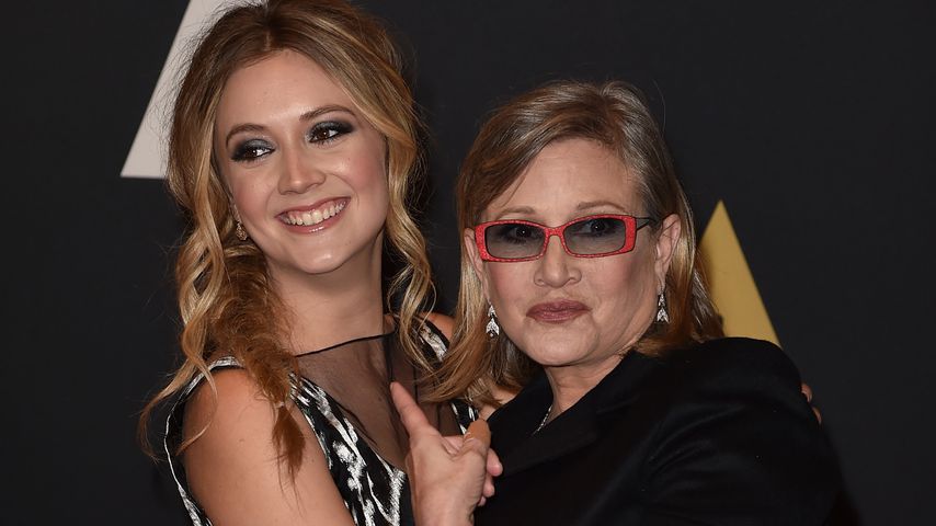 Billie Lourd und Carrie Fisher