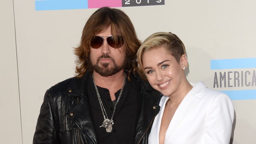 Billy Ray und Miley Cyrus in Los Angeles