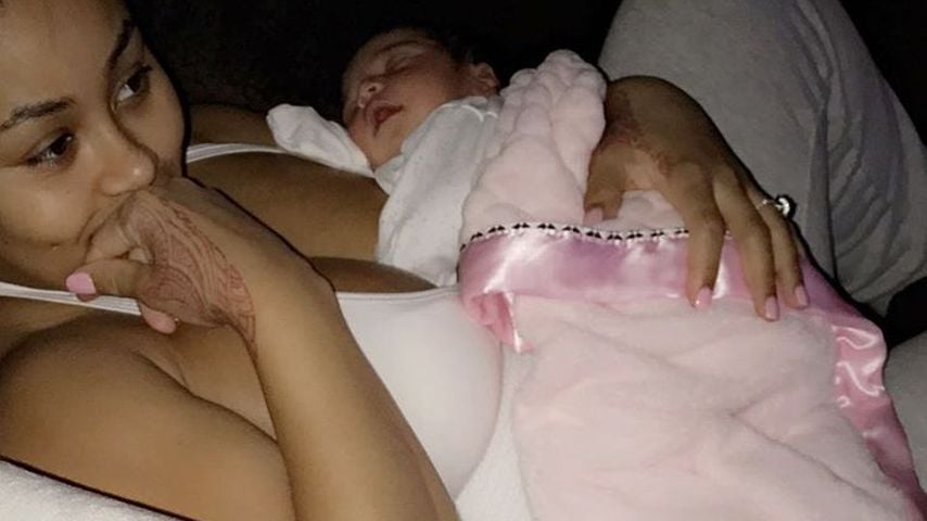 Blac Chyna mit ihrer Tochter Dream