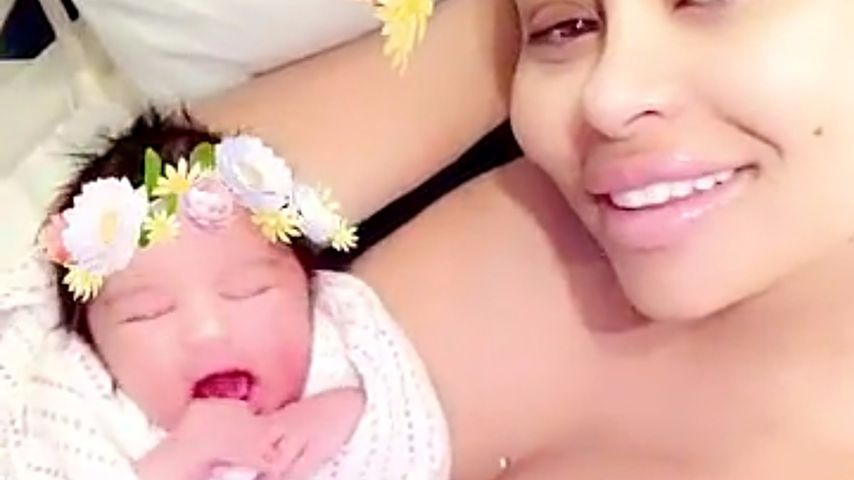 Blac Chyna mit Töchterchen Dream Renee