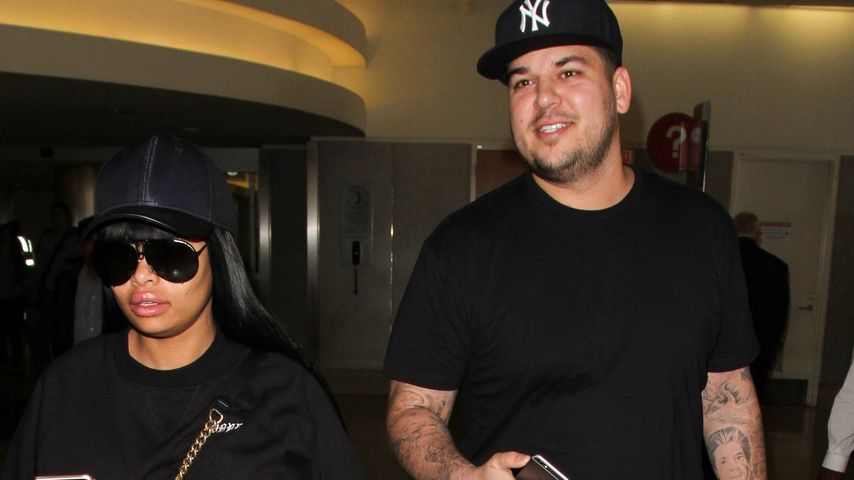 Blac Chyna und Robert Kardashian