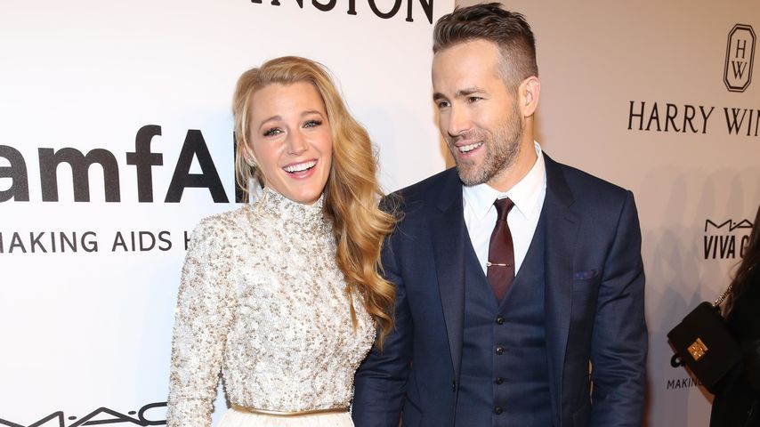 Blake Lively und Ryan Reynolds bei der amfAR-Gala in New York
