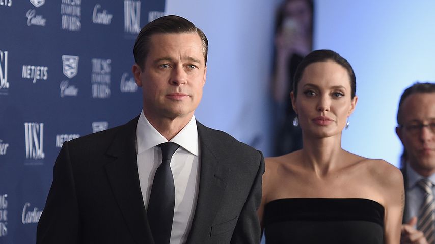 Brad Pitt und Angelina Jolie im November 2015 bei einer Preisverleihung in New York