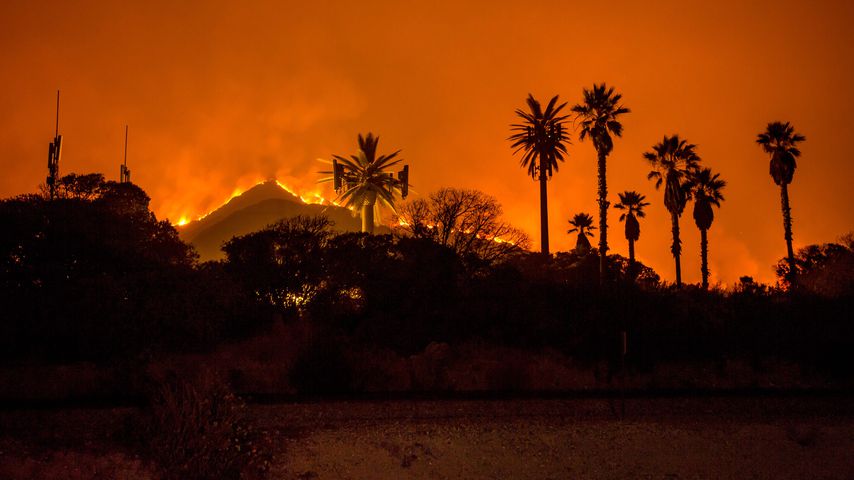 Brand in Südkalifornien