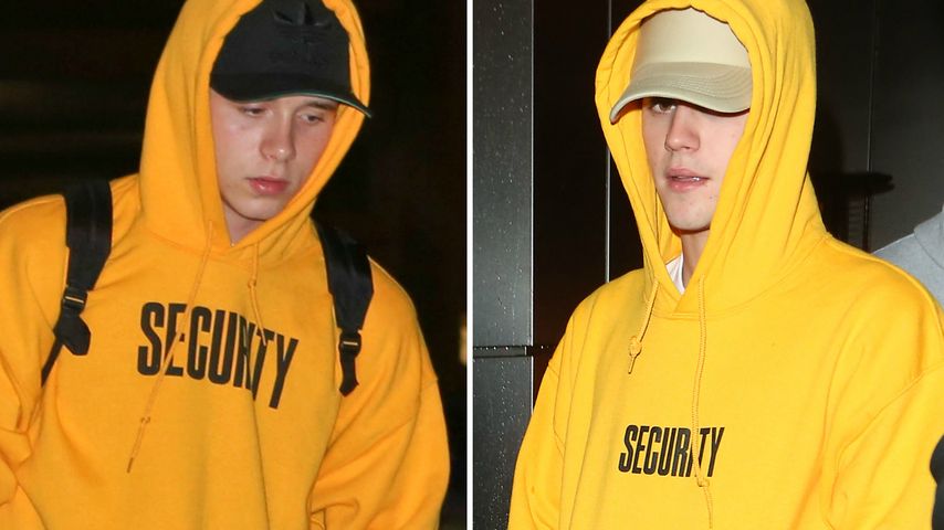 Brooklyn Beckham und Justin Bieber